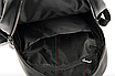 Рюкзак жіночий шкіряний Hefan Daushi Style Чорний, фото 10