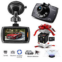 Автомобільний відеореєстратор Car Camcorder G30 FULL HD автореєстратор із функцією нічного бачення + мапа