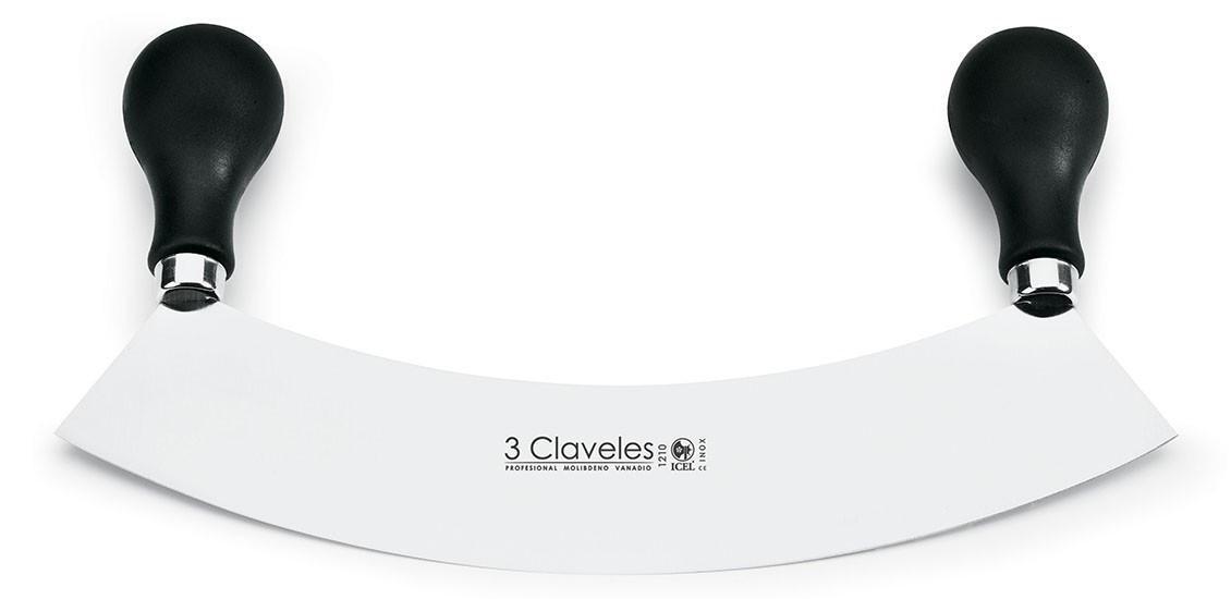 Нож для зелени с двумя ручками 220 мм 3 Claveles Light (01210) (ID ...