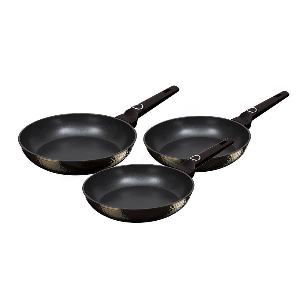 Набір сковорідок із 3 предметів Berlinger Haus Primal Gloss Collection (BH-6072), фото 1