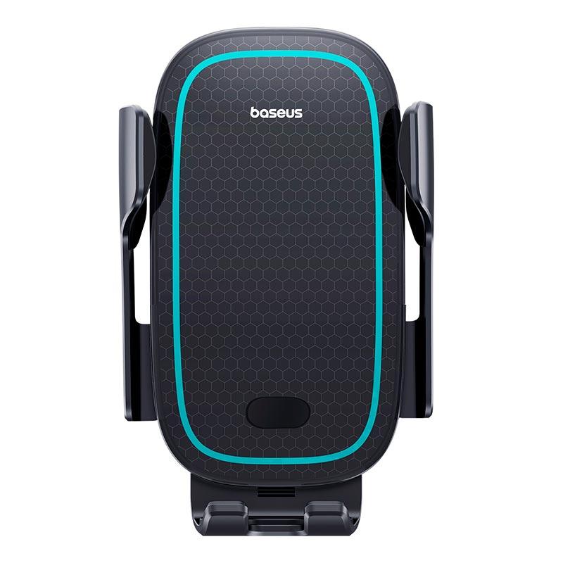 Тримач Baseus Milky Way Pro Series Wireless Charging Electric Car Mount Phone Holder |15W| чорний