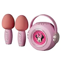 Акустика портативная Infinity Dickey Mickey E28 Pink + 2 караоке-микрофона