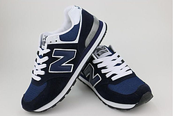 Кросівки сині в стилі New Balance 574