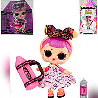 Игровой набор куклой Lol Surprise Fuchsia friend Crayola Цветнашки разукрашки кукла лол color me studio 505273