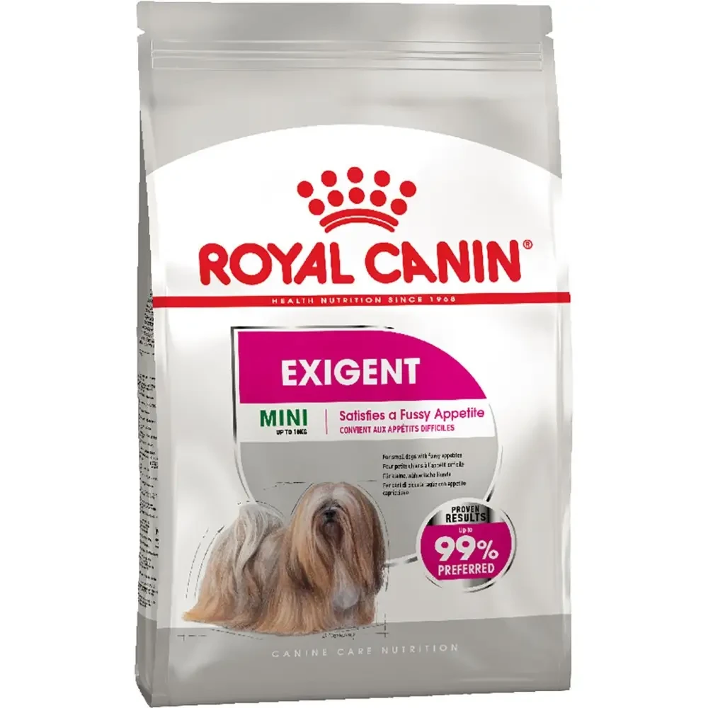 Сухий корм для вибагливих собак дрібних порід Royal Canin Mini Exigent 3 кг - домашня птиця