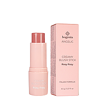 Румяна для лица кремовые Bogenia Angelic Creamy Blush Stick стик BG632, 001 Rosy Posy