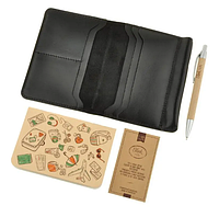 Кожаные портмоне ручной работы с монетницей брендовое, мужской фирменный кошелек натуральный стильный Чорный