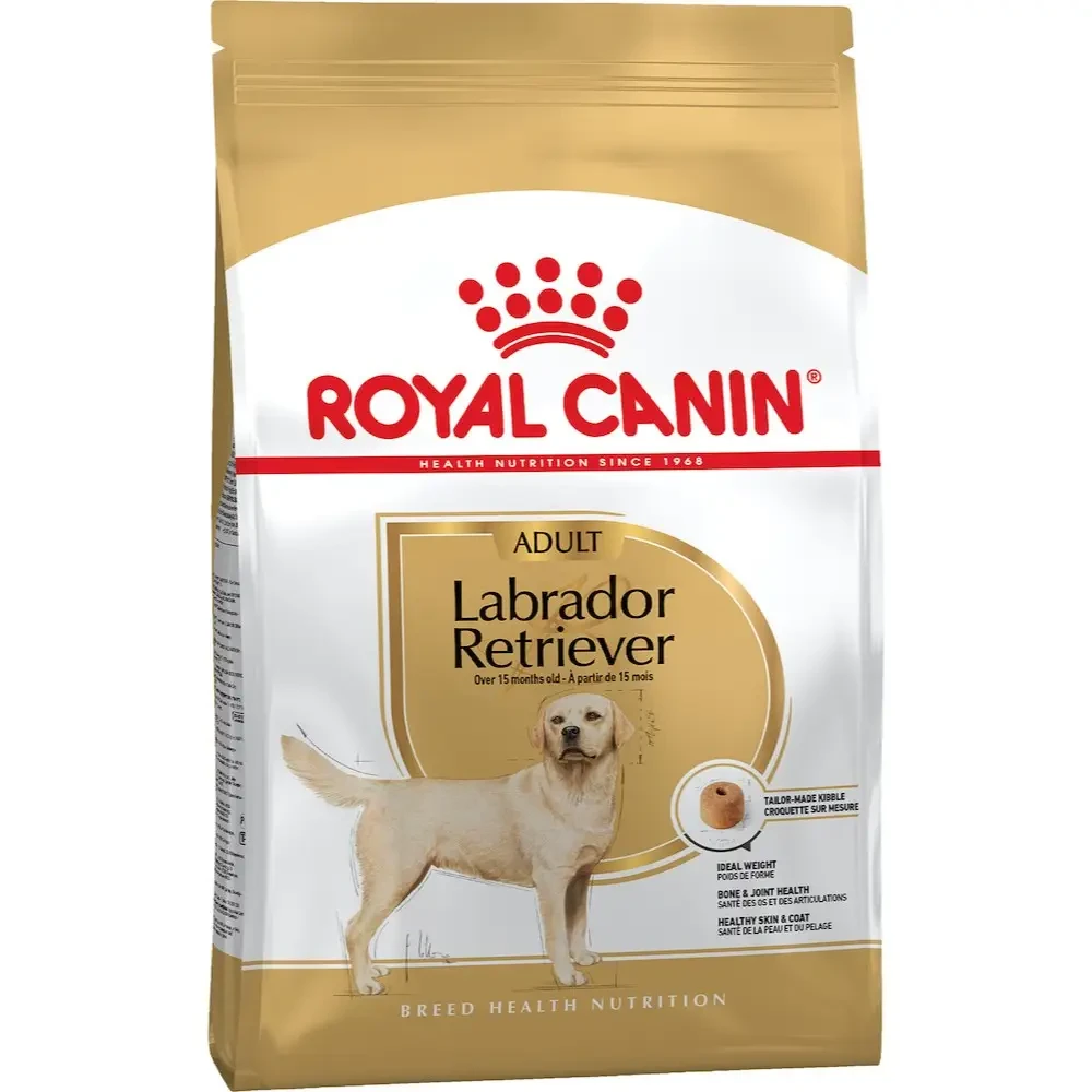 Сухий корм для дорослих собак великих порід Royal Canin Labrador Retriever Adult 12 кг - домашня птиця