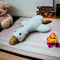 Мягкая игрушка Гусь-обнимусь 50 см Плюшевый гусь Мягкая игрушка для детей Разноцветный гусь игрушка