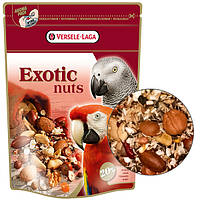 Дополнительный корм для больших попугаев Versele-Laga Prestige Premium Parrots Exotic Nuts Mix, 0.75 кг