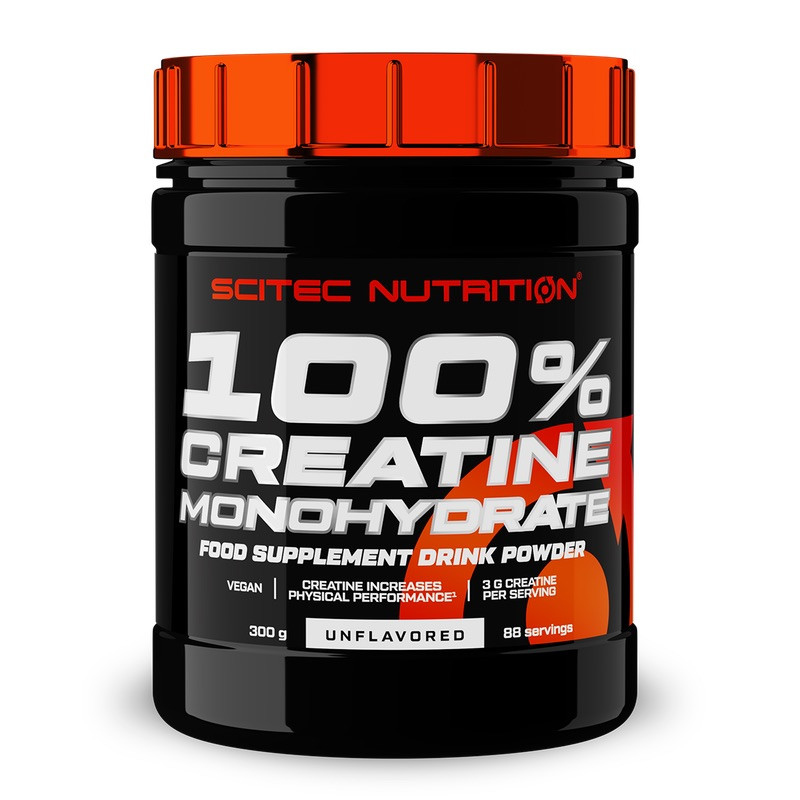 Креатин моногідрат Scitec Nutrition Creatine monohydrate 100% 300 g