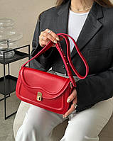 Женская сумка кросс-боди через плечо повседневная из экокожи, стильная модная сумка клатч средняя