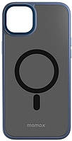 Чехол из Magsafe Momax Hybrid Case iPhone 14 Plus (CPAP22LB) Blue