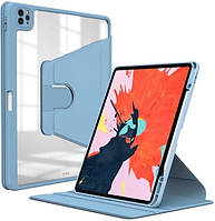 Чехол Apple iPad Pro 11 2020-2021 WIWU Waltz Rotative светло-голубой