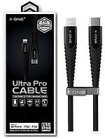 Кабель X.One Ultra Pro 3A Cable Lightning PD to Type-C нейлоновый