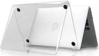 Пластиковый чехол-накладка Macbook Air 13.6 M2 (2022) Wiwu Crystal Shield Case (A2681) прозрачный