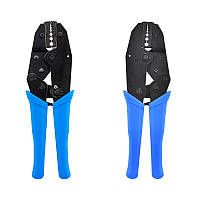 Кліщі для обтиску ВЧ роз'ємів HT-301J на коаксіальний кабель RG-174, 179, 316, 188, LMR100 Belden 8218, кримпер