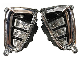 Фары ПТФ Led DRL Kia Optima K5 2016  92202D5000, 92201D5000 комплект