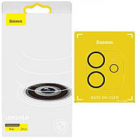 Защитное стекло камеры iPhone 12 Full-frame Lens Film Baseus (SGAPIPH61N-AJT02) комплект 2