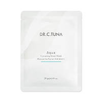 Зволожувальна тканинна маска для обличчя з гіалуроном, для всих типів шкіри Aqua Dr. C.Tuna Farmasi, 28 г