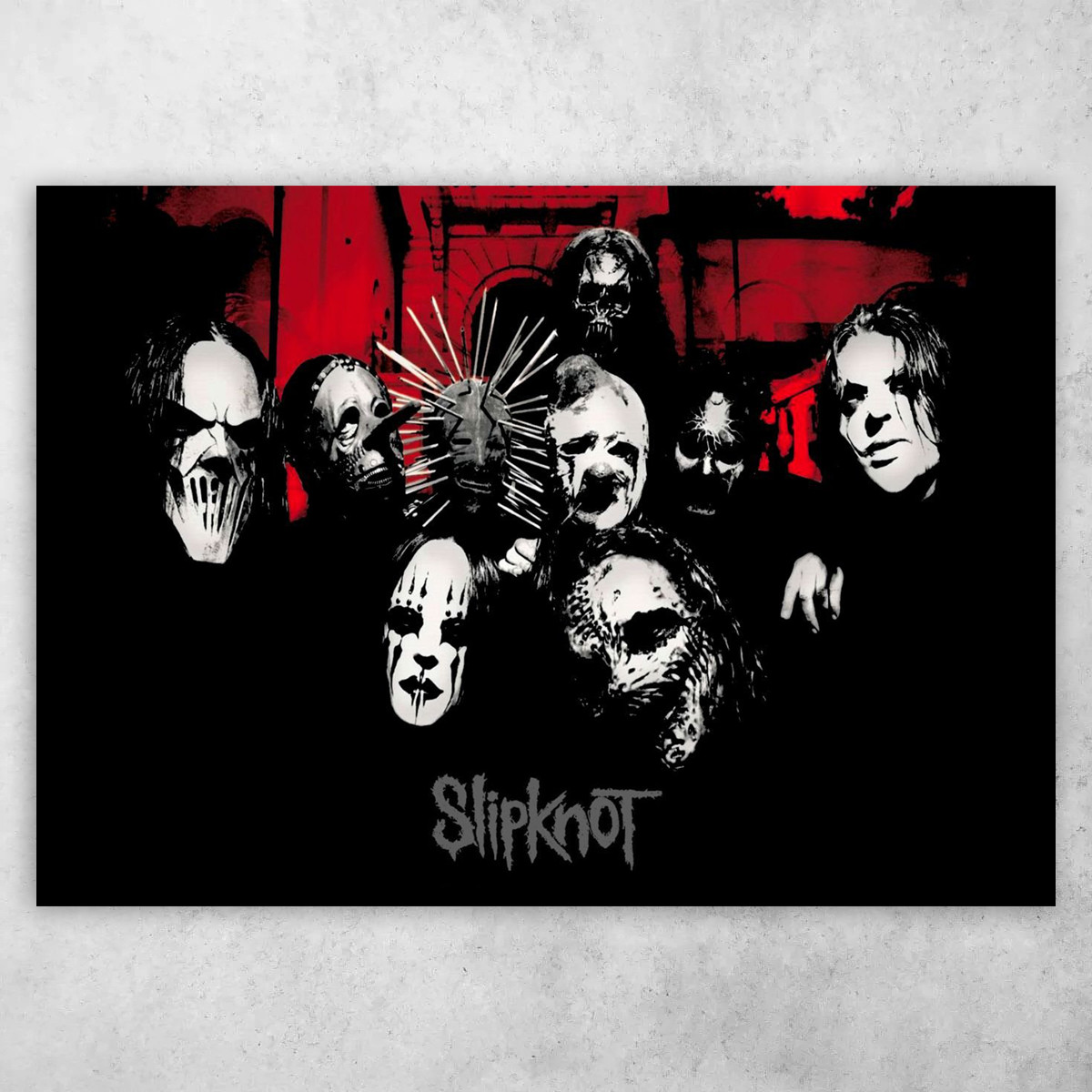 Рок плакат постер "Slipknot / Сліпкнот" №3