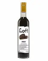 Сироп "Loft" Печенье "ОРЕО" ("OREO") для кофе и коктейлей 0,7 л. в стеклянной бутылке.