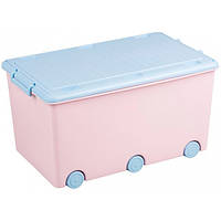 Тор! Ящик для игрушек Tega Rabbits KR-010 (pink-blue)