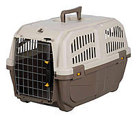 Контейнер-переноска для собак вагою до 40 кг Trixie Skudo 6 63 x 70 x 92 см (коричнева) m