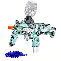Пистолет на Аккумуляторе Игрушечный Гелевый Бластер Детский Электрический с Орбизами МР7
