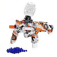 Детский Игрушечный Бластер Пистолет с Орбизами Автоматический на Аккумуляторе МР7