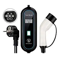Зарядное устройство Taysla для электромобилей Type 2 IEC 62196-2, 16A, 3.5 кВт, 1-фазное, 3.5 м