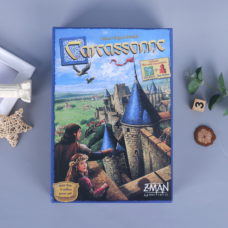 УЦІНКА! Настільна гра Carcassonne 2.0 (Какарсон 2019) + правила УКРАЇНСЬКОЮ