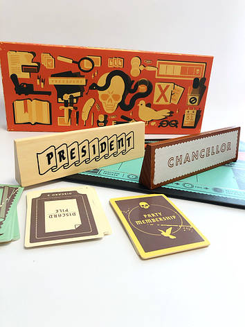 УЦІНКА! Настільна гра Secret Hitler Large Box (Тайний гітлер Delux, Секретний гітлер) УКРАЇНСЬКОЮ, фото 1