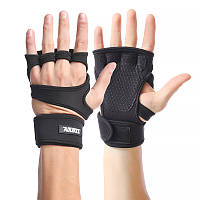 Тор! Перчатки для спорта AOLIKES A-118 с поддержкой запястья Black XL