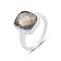 Серебряное кольцо OgoSilver с мистик топазом 8.181ct, вес изделия 4,97 гр (2151227) 17.5 размер