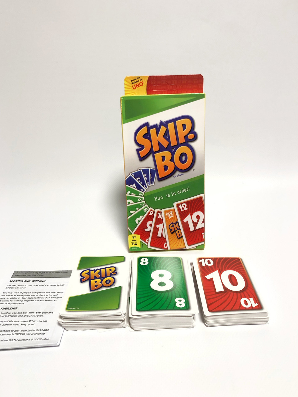 УЦІНКА! Настільна гра Skip Bo! (Гра карткова Card Games Skip-Bo, Скіп бо, Скип бо)