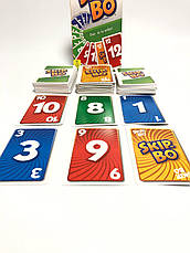 УЦІНКА! Настільна гра Skip Bo! (Гра карткова Card Games Skip-Bo, Скіп бо, Скип бо), фото 3