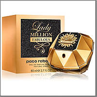 Paco Rabanne Lady Million Fabulous парфюмированная вода 80 ml. (Пако Рабан Леди Миллион Фабулос)