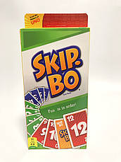 УЦІНКА! Настільна гра Skip Bo! (Гра карткова Card Games Skip-Bo, Скіп бо, Скип бо), фото 5