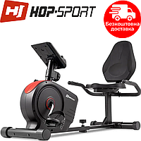 Горизонтальный велотренажер Hop-Sport HS-2050L Beat красный / Кардиотренажеры