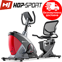 Горизонтальный велотренажер Hop-Sport HS-070L Helix красный iConsole+ / Кардиотренажеры