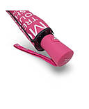 Парасолька Toprain 593 Words напівавтомат жіноча на 9 спиць (88924T-E) Малиновий, фото 5