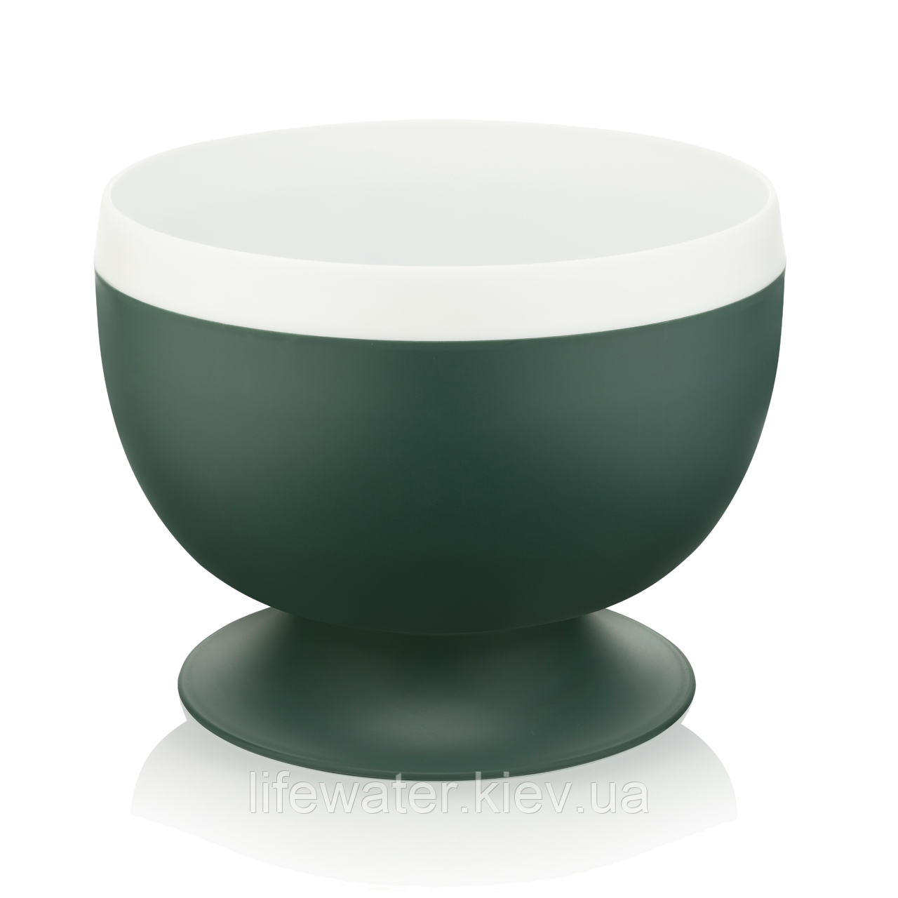 Горщик для квітів Guvvech 2,8 л овальний зелений, фото 1