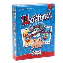 УЦІНКА! Настільна гра 2в1 Корова 006 (11 nimmt, 6 nimmt) + правила УКРАЇНСЬКОЮ, фото 3