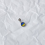 Срібна підвіска ortex з ємаллю (2153566), фото 5