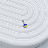 Срібна підвіска ortex з ємаллю (2153566), фото 8