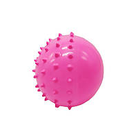М'яч гумовий із шипами "Монстри" RB20305, 9", 60 грам (Рожевий) Ама