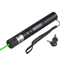 Лазерная указка аккумуляторная GREEN LASER BL-303 Мощный лазер Зеленый луч