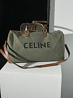 _xD83D__xDC8E_ Celine Women Large Voyage Bag in Textile with Celine Print and Calfskin 50 х 27 х 22 см