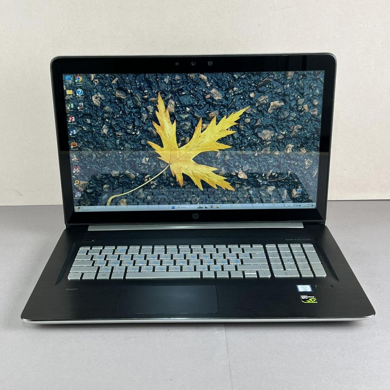 Б/в Ігровий ноутбук HP Envy 17t-n100 17.3" 1920x1080 Touch| i7-6700HQ| 16GB RAM| 120GB SSD+240GB SSD| GTX 950M 4GB